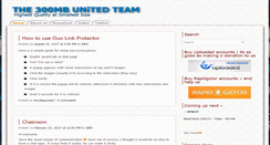 Desktop Screenshot of 300mbunited.com